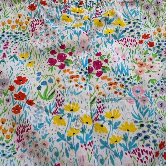 Colorful Floral Kids Dress - Picture 5 of 6